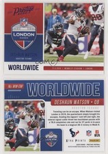 2020 Panini Prestige Worldwide Xtra Points Blue Deshaun Watson #WW-DW