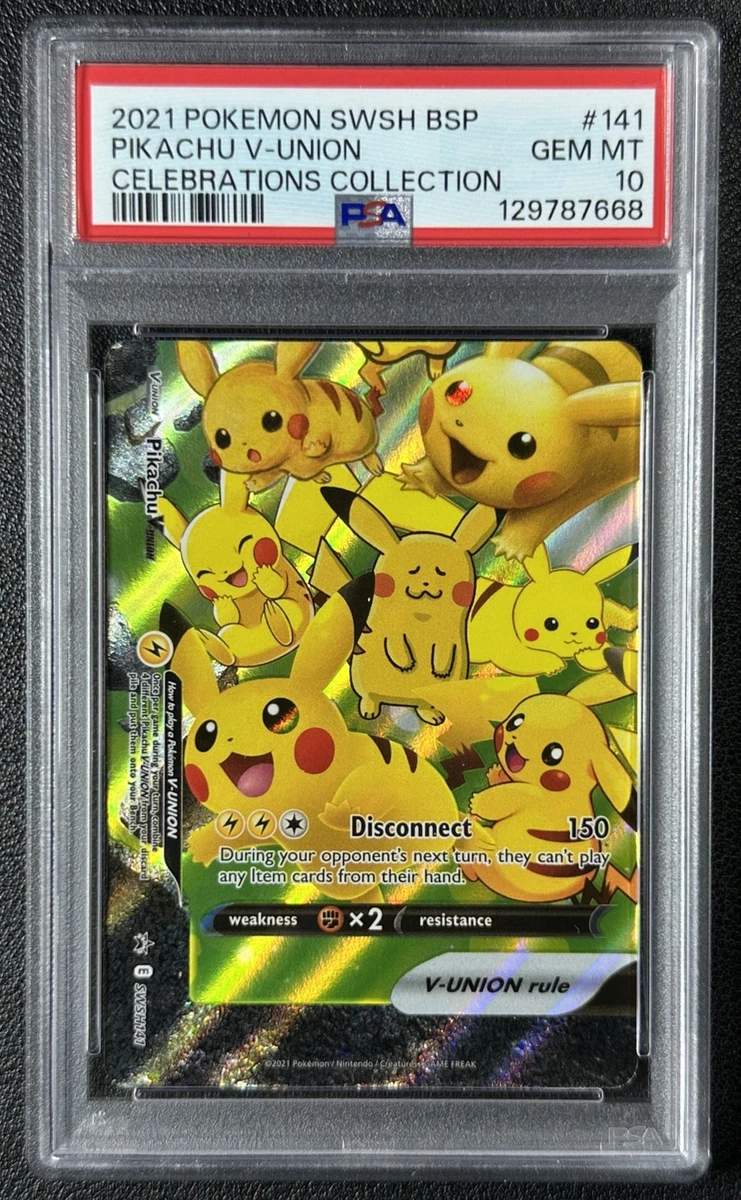 Pikachu V-Union Pokémon TCG Cards for sale | eBay