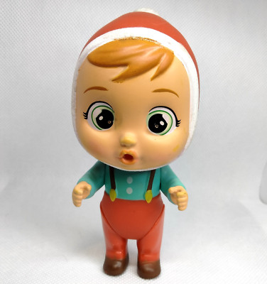 IMC Toys Cry Babies Magic Tears Storyland Story House Claus Doll Santa Hat 4.5''