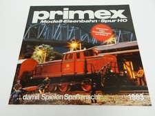 Primex HO Modell-Eisenbahn Katalog von 1983