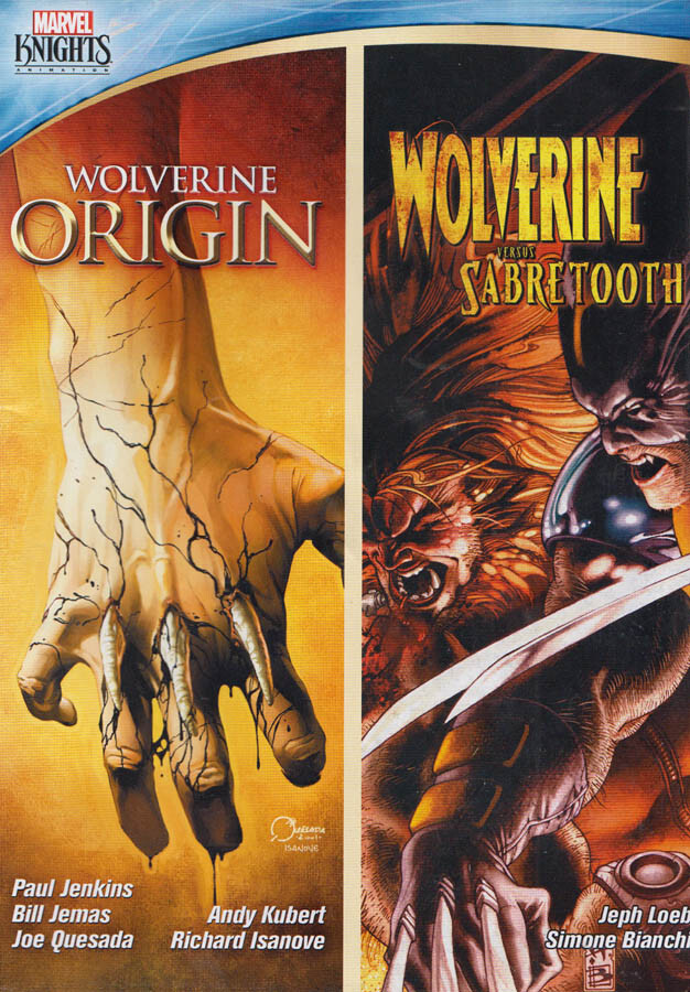Wolverine: Origin/Wolverine Versus Sabretoot Nuovo DVD