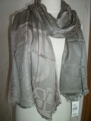  BASLER - hervorragender exkl.grauer Luxusschal/Tuch/Stola  2,00 x 1,75 m NEU