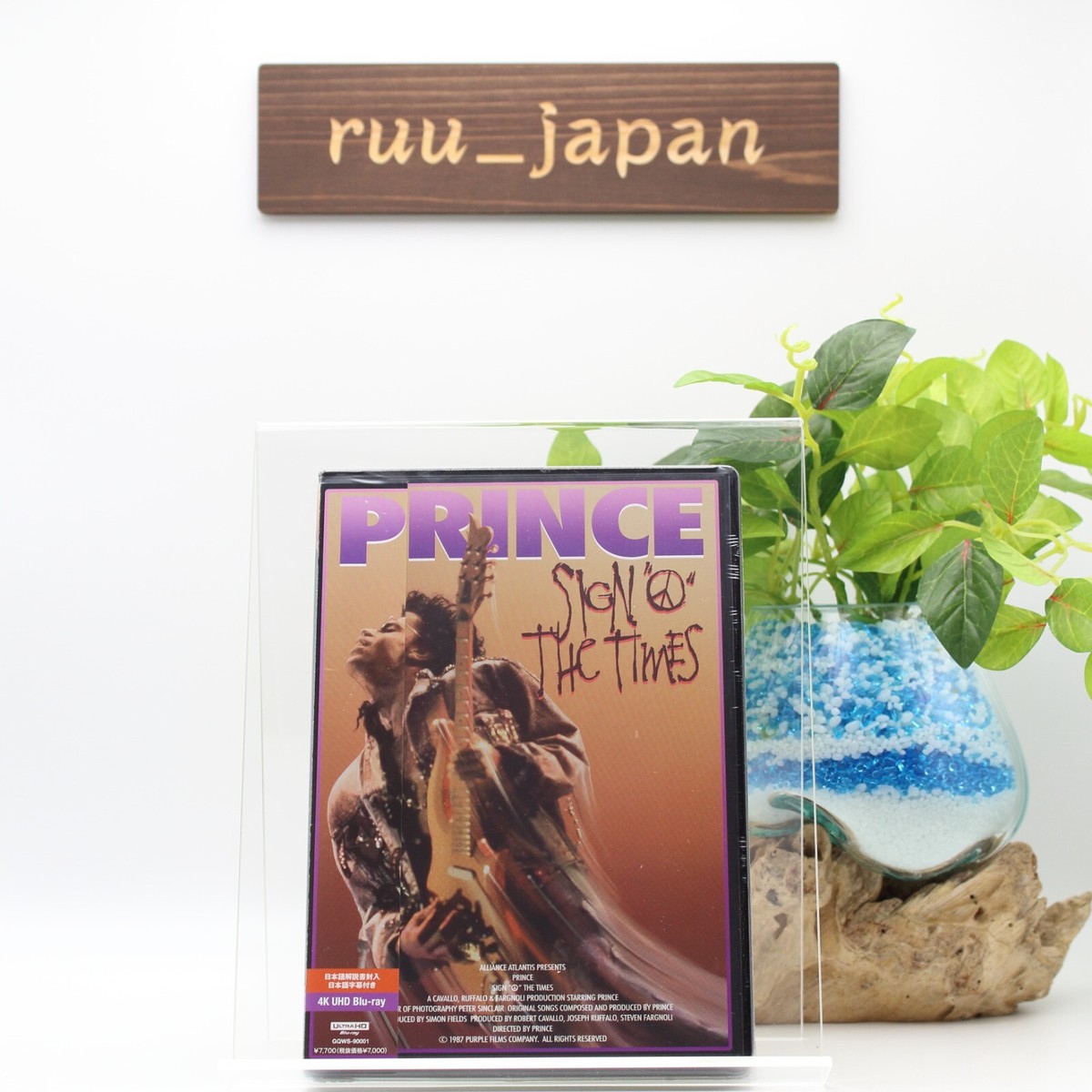 Prince Sign O The Times 4k Ultra HD UHD Blu-ray Japan Gqws-90001
