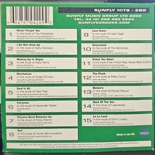 SF280   SUNFLY KARAOKE CDG VERY RARE, NOT SOLD IN THE USA LOT UK