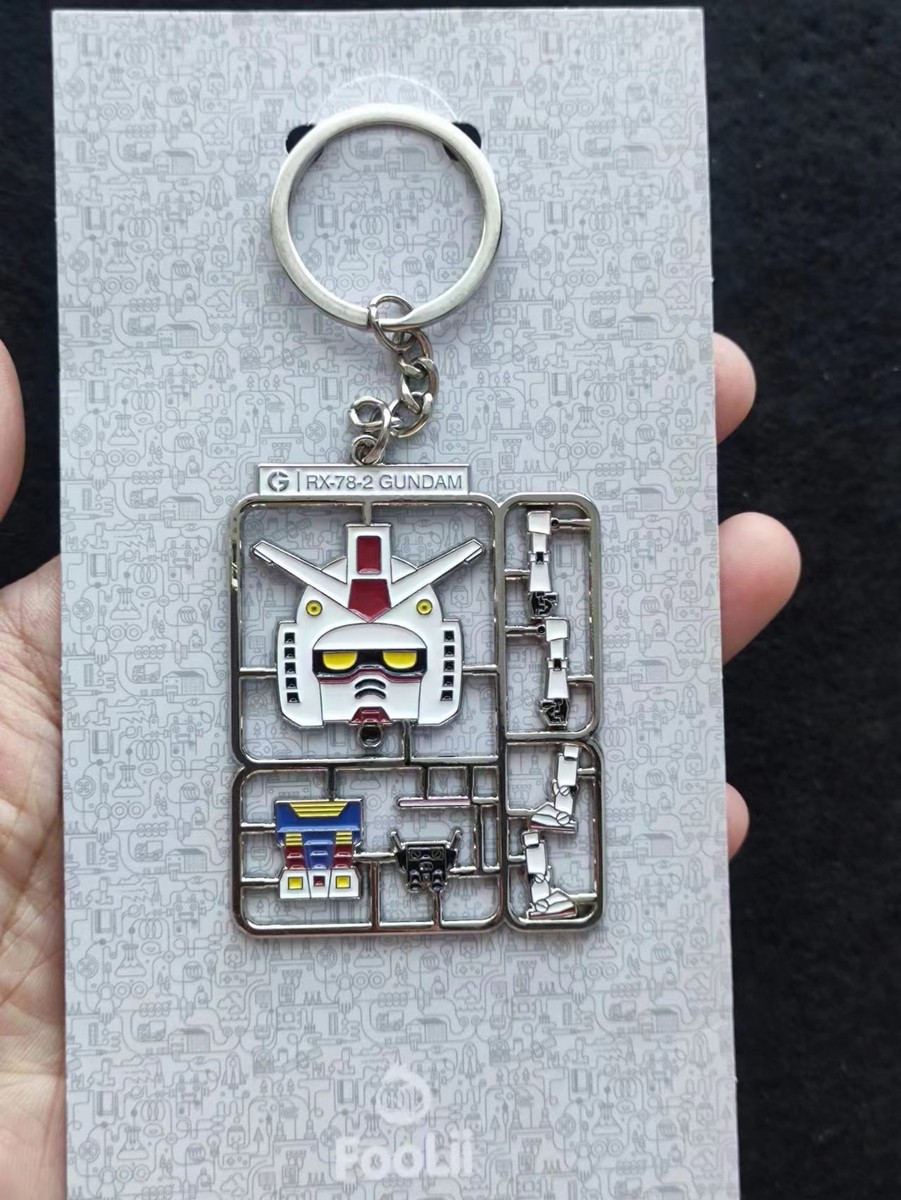 RX-78-2 GUNDAM ミニキーホルダー ONLY 3pcs! GUNDAM RX-78-2 Metal Keychain Pendant Decoration