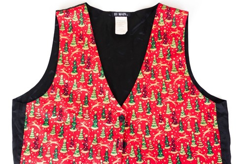 christmas vest womens