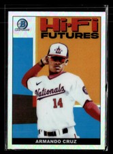 2022 Bowman #HIFI-24 Armando Cruz Hi-Fi Futures card