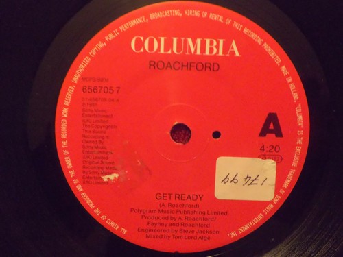 Roachford - Get ready / Do my thang       Top NL Columbia 45  - Bild 1 von 2
