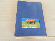 CATALOGO PARTI DI RICAMBIO ORIGINALE CAMION FIAT 662 T 1972