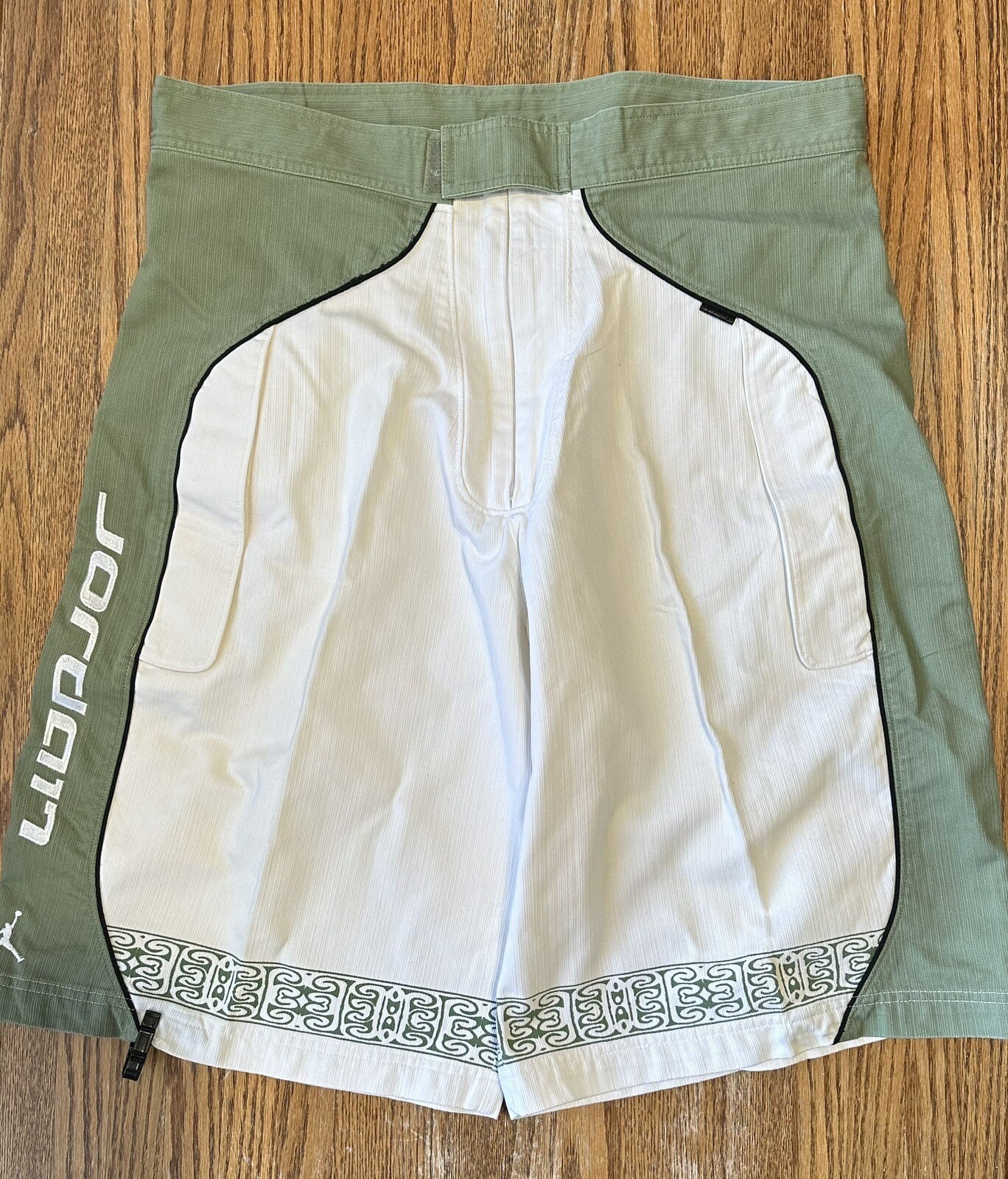 OFF WHITE X NIKE Pantaloncini vintage Air Jordan Jumpman 100% cotone casual taglia XXL RARI NUOVI