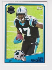 2015 Topps Football 60th Anniversary Retro 1982 RC Rookie Devin Funchess T60-DF