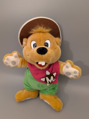 Alpia Schokolade Mounties Plüsch Stofftier Kuscheltier 30cm SELTEN Sammelfigur 1