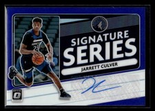 2020-21 Donruss Optic #SS-JCU Jarrett Culver Auto Signature Series Blue