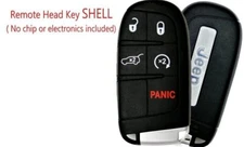 SMART KEY SHELL For JEEP GRAND CHEROKEE 2014 - 2020  M3N40821302 TOP QUALITY A+