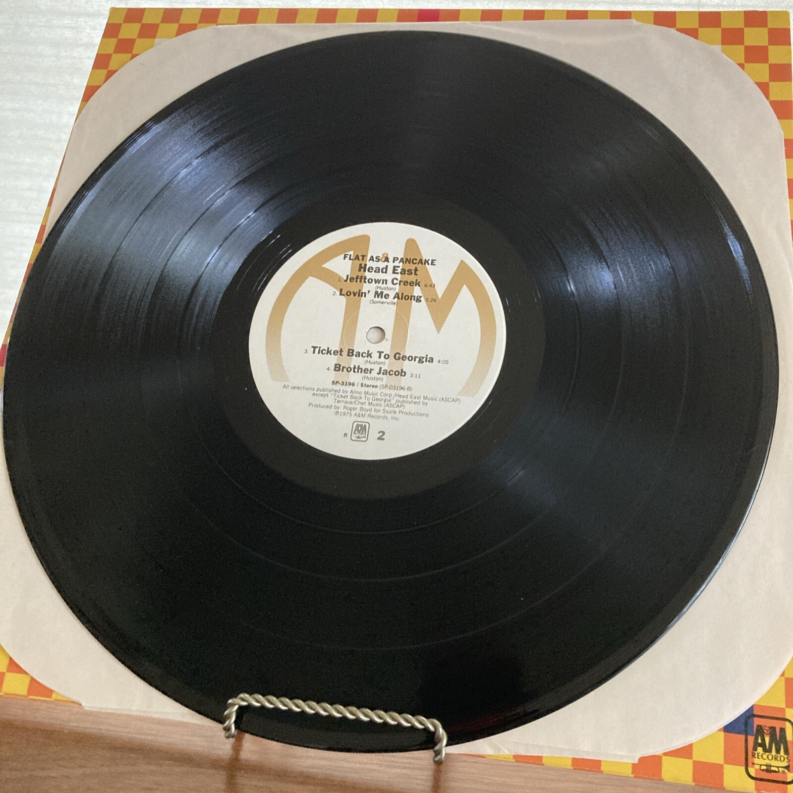 HEAD EAST “FLAT AS A PANCAKE” LP VINYL RECORD ALBUM 1975 A&M SP3916 eBay