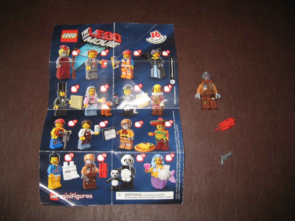 The Lego Movie Series 16 #14 mini-figure Wiley Fusebot