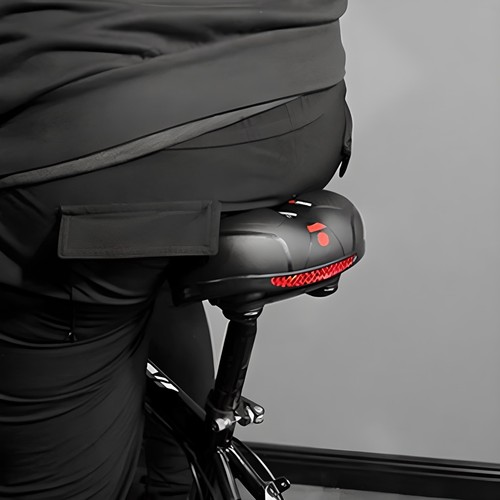 Fahrradsattel Gel Fahrradsitz breiter weicher komfortabel atmungsaktiv stoßdä... - Bild 8 von 9