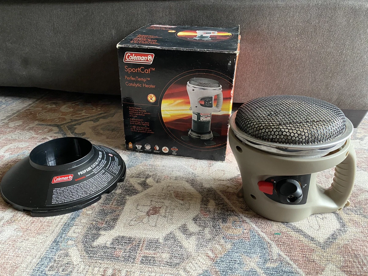 Coleman SportCat Catalytic Propane Heater Camping Hunting EUC! One Use! |  eBay