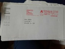 australia commercial cover used 1999 special postmark as in pic anderssen & Co