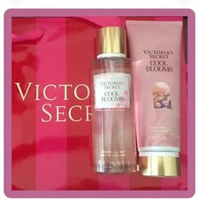 VICTORIA'S SECRET 2 PCS SET COOL BLOOM FRAGRANCE BODY CARE