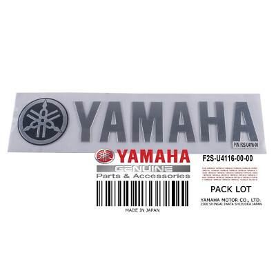 Yamaha OEM Mark Yamaha 3 F2S-U4116-00-00 F3J-U4116-00-00