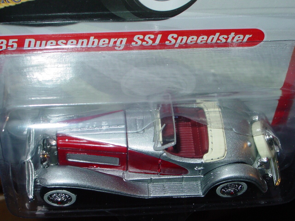 RACING CHAMPIONS 1935 DUESENBERG SSJ SPEEDSTER -Red/Silver