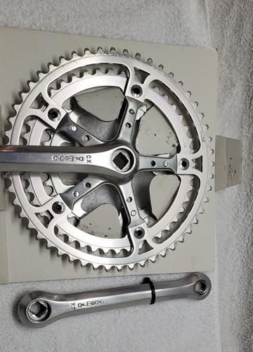 Ofmega CX Euclid guarnitura tripla 175mm 52T/44T/34T MTB ATB vintage nuova senza scatola - Foto 3 di 8