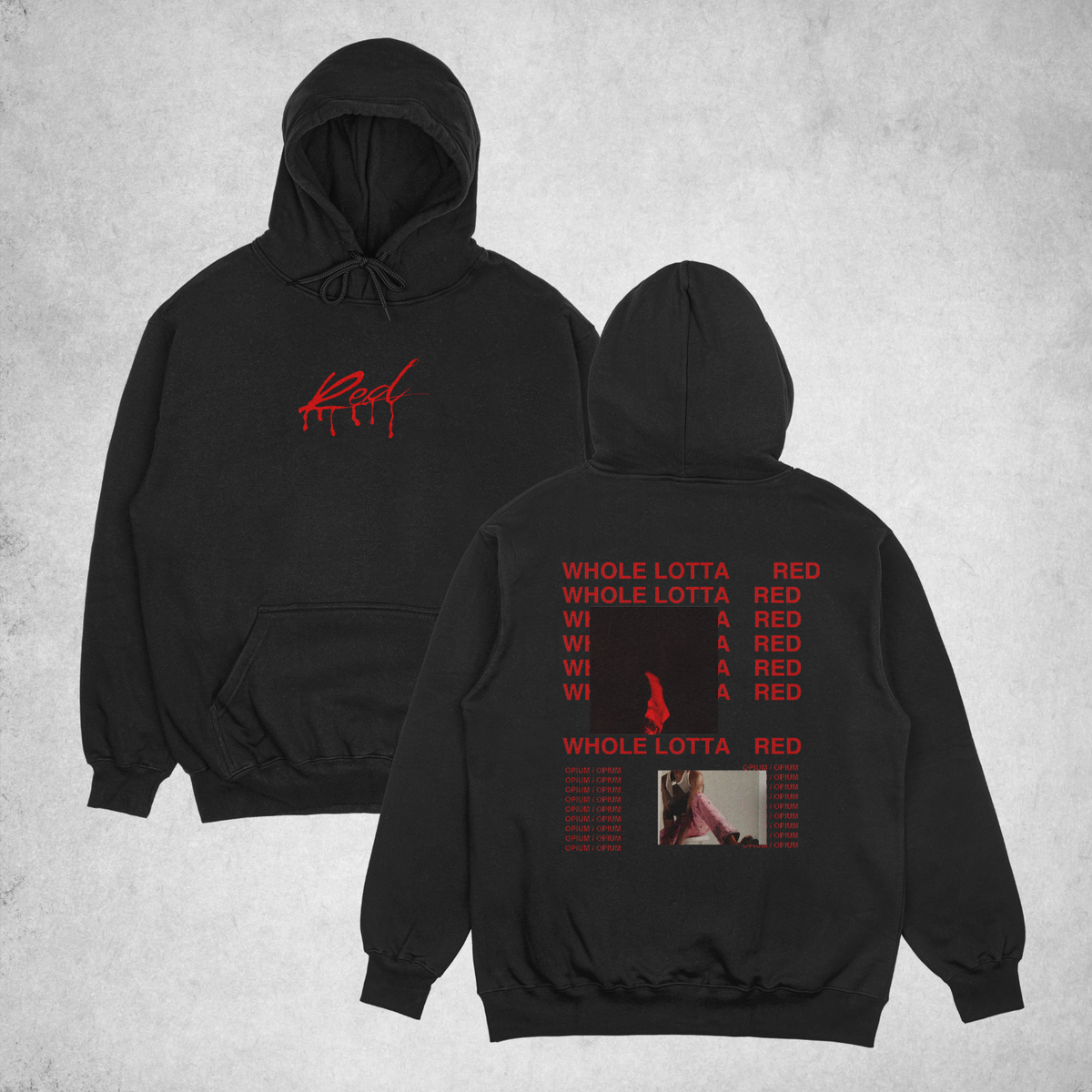 Playboi Carti 'Whole Lotta Red' Hoodie, Playboi Carti WLR Hoodie
