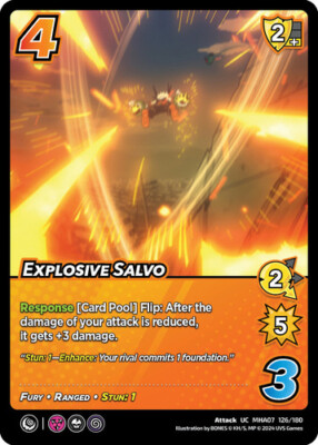 4X-Explosive Salvo-MHA07-Girl Power-Universus