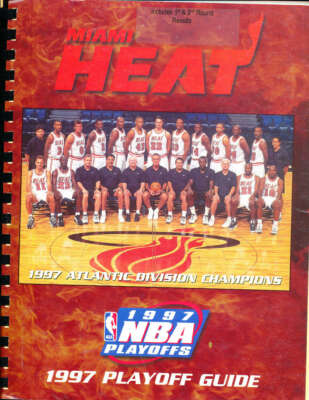 1997 NBA Playoffs Miami Heat playoff Guide bx15 | eBay