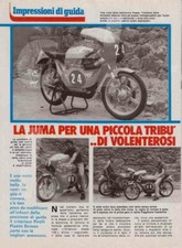 advertising Pubblicità TEST MOTO ASPES YUMA 125 '77-MOTOITALIANE MOTOSPORT EPOCA