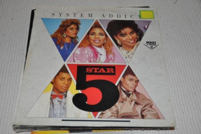 Five Star - System Addict - 80er 80s - 12'' Maxi Single Vinyl LP