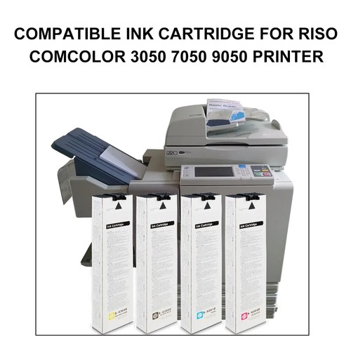 S-6300-S-6303 ink Cartridge For Riso ComColor 3010 3050 7010 7050 9050 Printer - Afbeelding 4 van 6