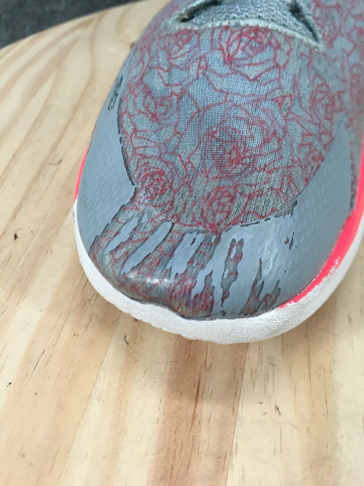 Tênis Under Armour Masculino 15 Feminino 16.5 Curry 1 Flotro Dia das Mães Azul - Imagem 4 de 4