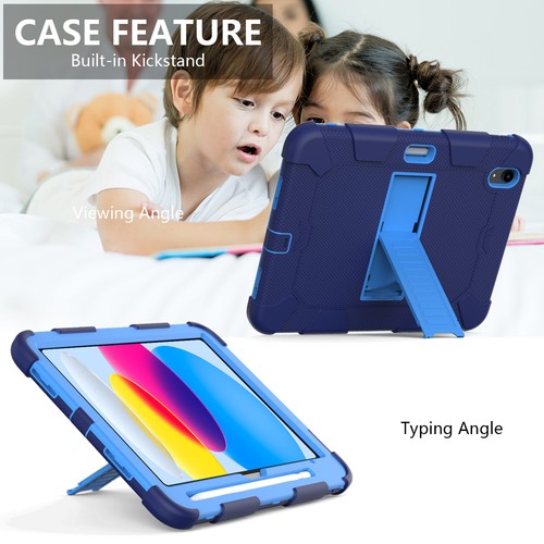For iPad 10th Mini6 8th Air4 5 10.2 Pro 11 10.5 Shockproof Hard Stand Case Cover - Picture 70 of 90