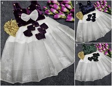 Girls  Kids Stitched Pure Nylon Silk Indian Wedding Party Lehenga Blouse KL-DO