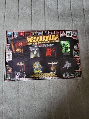 TPGM8 WERBUNG 5X8 ROCKABILIA: IHRE MUSIK MERCHANDISE QUELLE