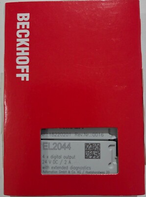 BECKHOFF EL2044  EtherCAT Terminal 4-Channel Digital Output 24 VDC