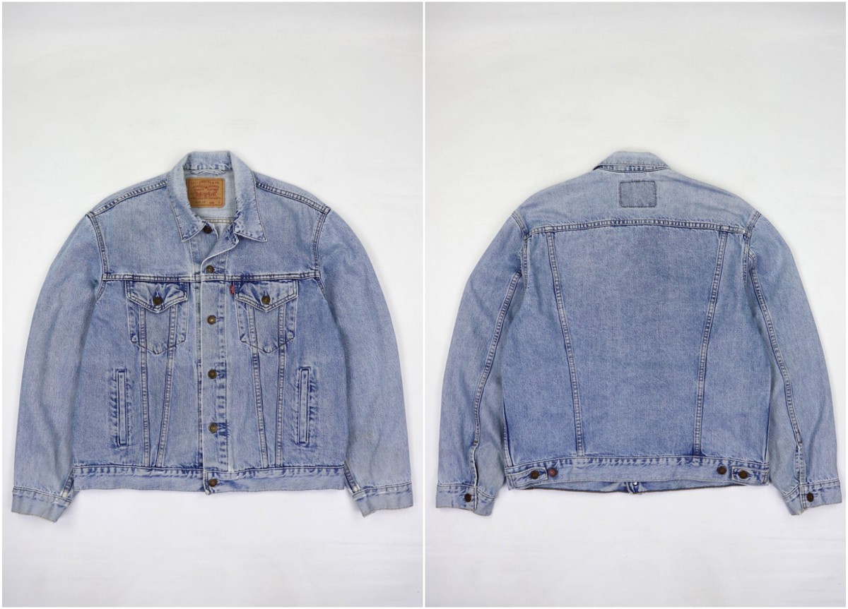 Levi's Vintage Made in Croatia Light Blue Washed Denim Jeans