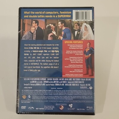 (未使用･未開封品)Lois &amp; Clark: The Complete First Season [DVD] Vintage Lois Clark - The Complete First Season (DVD, 2013, 6