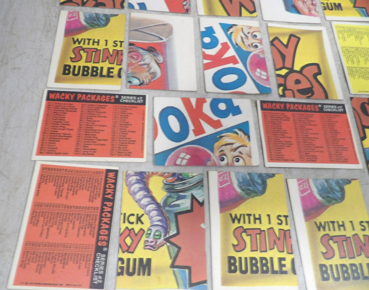 27 Vintage 1979 Topps Wacky Packages Cards Wacky Pack Stickers | eBay
