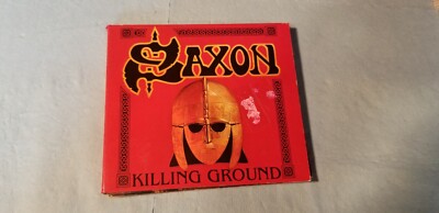 Saxon  KILLING GROUND-(2 CD SET ) steamhammer first edition-DIGIPAK-V/G COND.