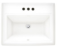 American Standard 0700.004.020 Town Square Countertop Sink With 4-inch Faucet Sp on sale American Standard 0700.004.020 Town Square Countertop Sink With 4-inch Faucet Sp on sale