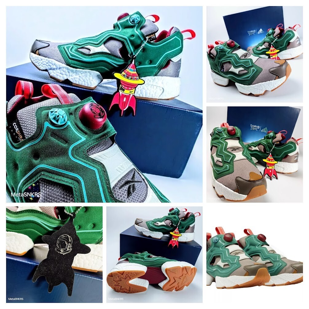 SIZE 6.5 Reebok Billionaire Boys Club x InstaPump Fury Boost Earth billionaire-boys-club-bbc-  main image 4