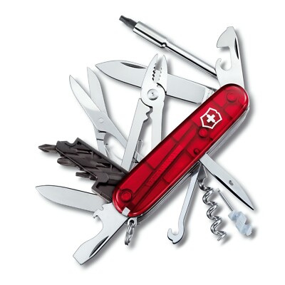Taschenmesser Cyber Tool 34 Multitool Bit-Schlüssel 34 Funktionen Victorinox