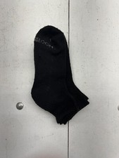Fruit of The Loom 3 Pack Black Quarter Socks Mens One Size