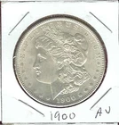 USA 1 DOLLAR MORGAN 1900 AU MORGAN SILVER DOLLAR