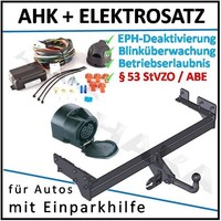 AHK + ES13 FüR Mitsubishi Outlander I Bj 2003- Eph-Abschaltung Einparkhilfe