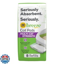 Purina Tidy Cats Cat Litter Breeze Pads Refill Pack Multi Cat Litter Pads - 8