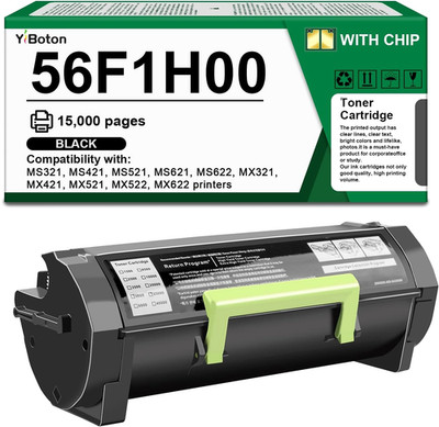 56F1H00 High Yield Black Toner Cartridge with Chip for Lexmark MS & MX Series